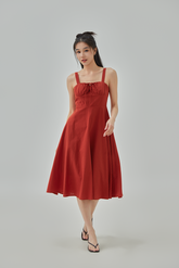 Amilia Fit & Flare Midi Dress